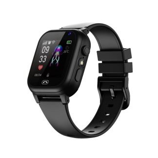 SIM Supported Kids Smart Watch (Smart2023 C005) – Black Color